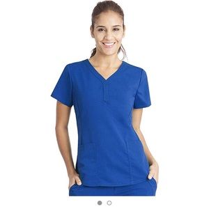 Healing hands purple label scrubs blue